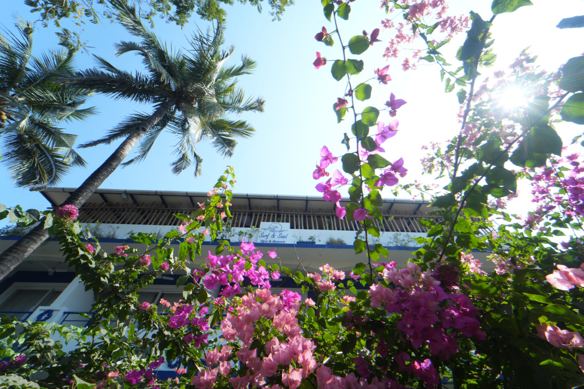 Coastal balcony view at Surf & Sand, Candolim Goa