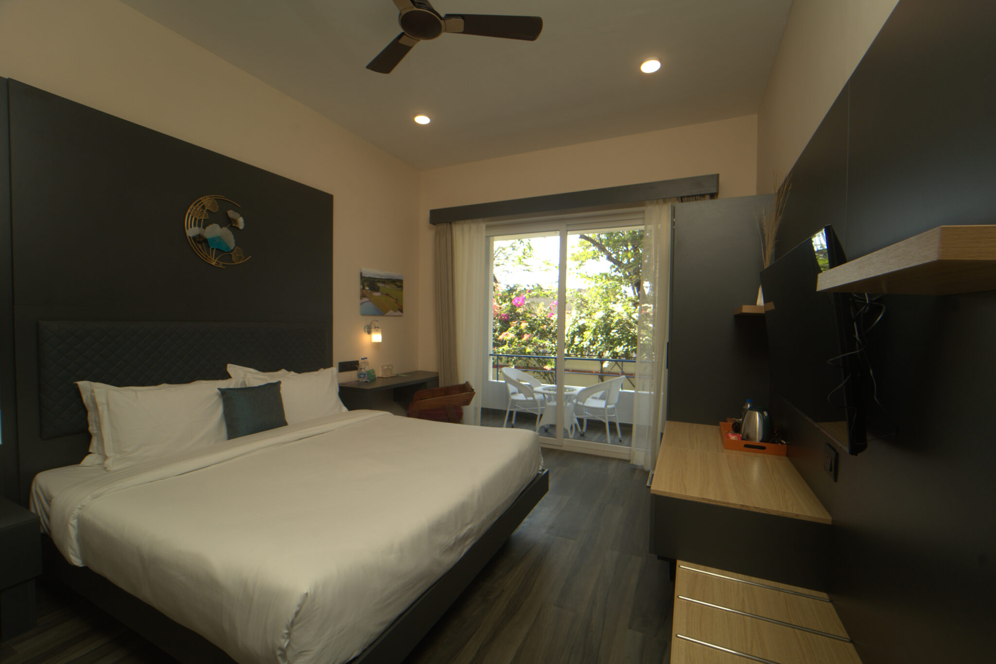 Executive city view and garden view rooms